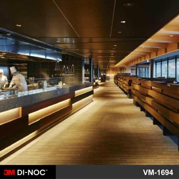 酒店餐廳扒房裝修翻新轉色貼膜 3M Di-Noc VM-1694
