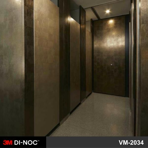 商業貼膜 洗手間廁所門牆面裝修翻新轉色貼膜 3M Di-Noc VM-2034