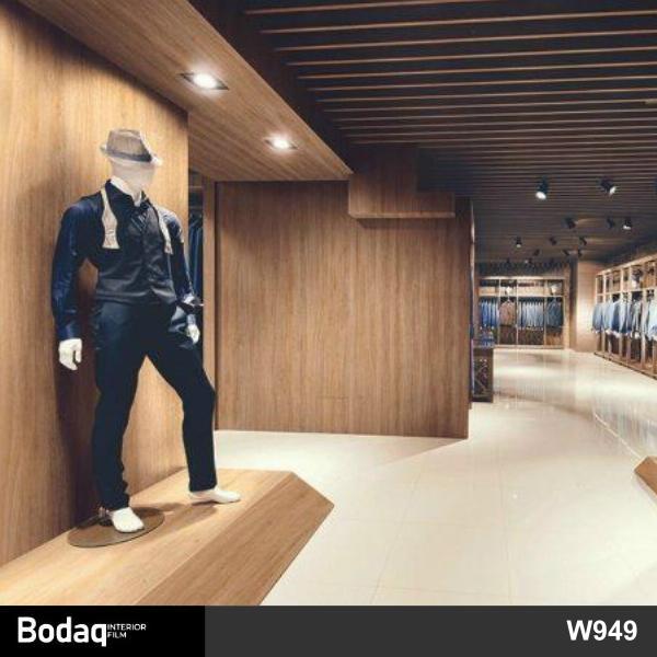 商業貼膜 商場店鋪服裝店牆壁裝飾翻新轉色貼膜 Bodaq W949