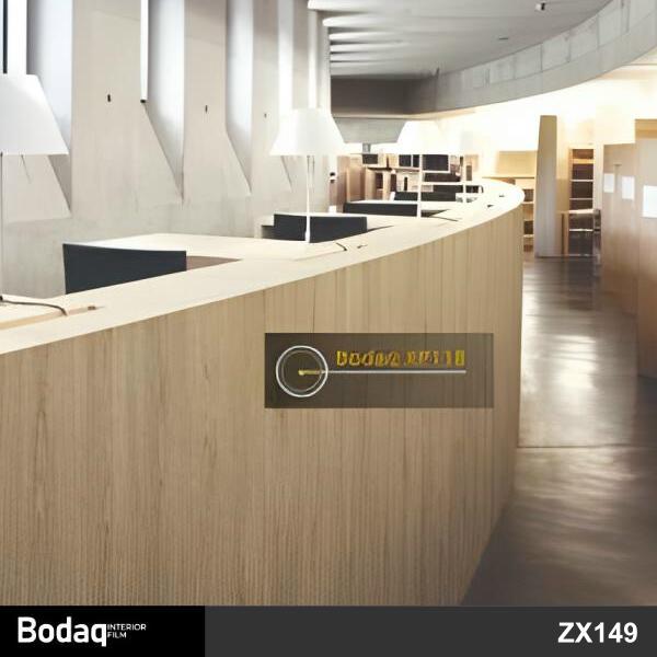 商業貼膜 寫字樓辦公室前台工作站裝飾翻新轉色貼膜 Bodaq ZX149