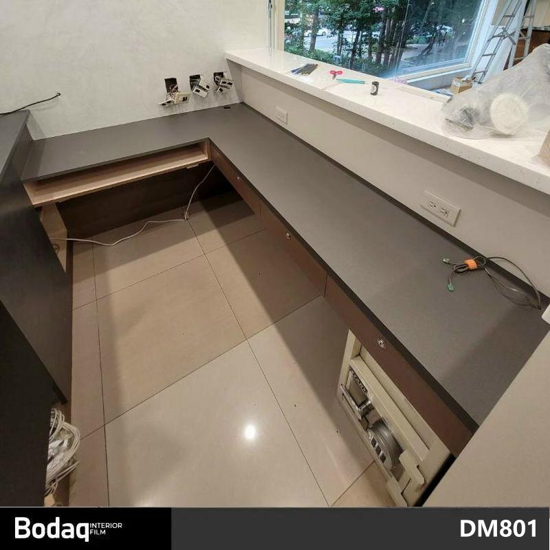 枱面貼膜 商業辦公傢俱前台桌面裝飾翻新轉色貼膜 Bodaq DM801