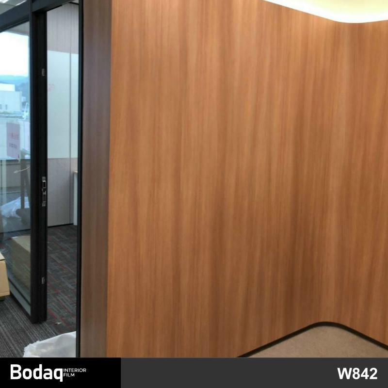牆壁貼膜 寫字樓辦公室牆面裝飾翻新轉色貼膜 Bodaq W842