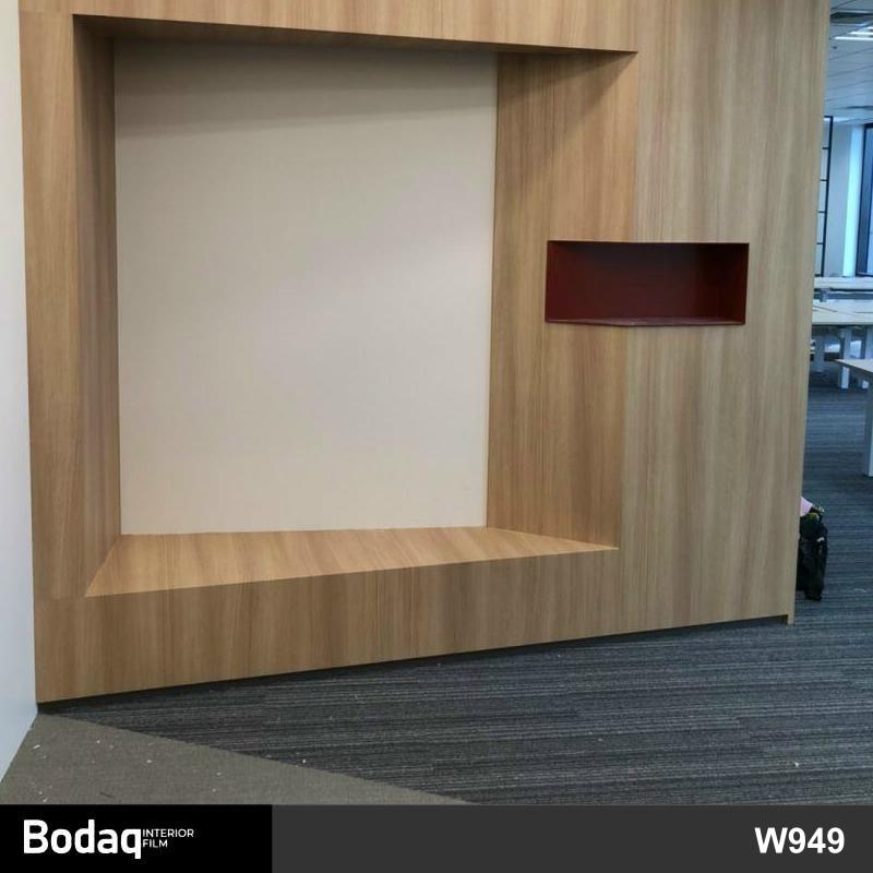 牆壁貼膜 寫字樓辦公室牆面裝飾翻新轉色貼膜 Bodaq W949