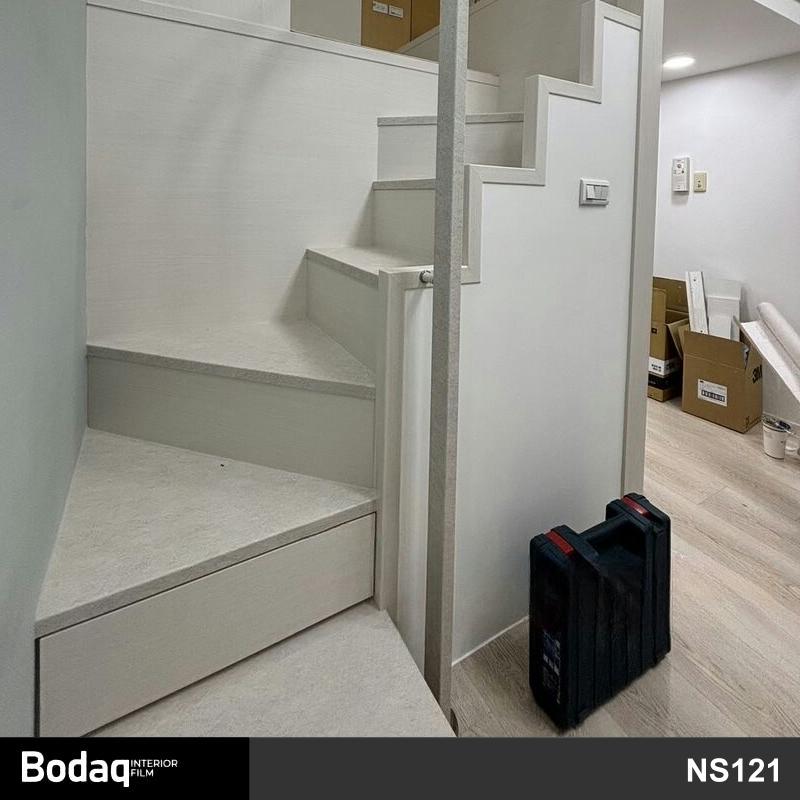 地板貼膜 洋房複式住宅樓梯地面石紋裝飾地板貼膜 Bodaq NS121