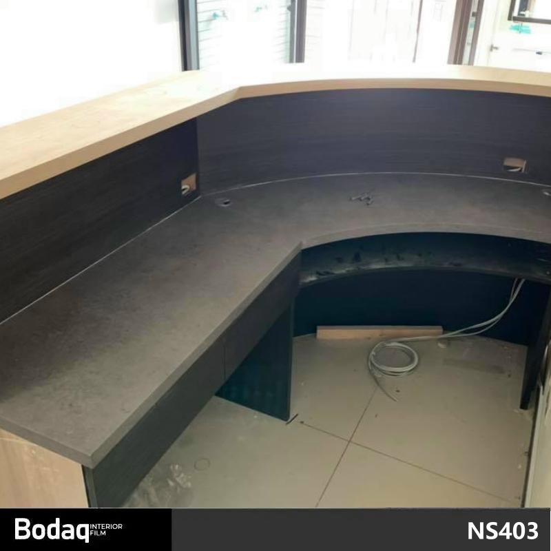枱面貼膜 商業空間辦公室前台桌面裝飾翻新轉色貼膜 Bodaq NS403