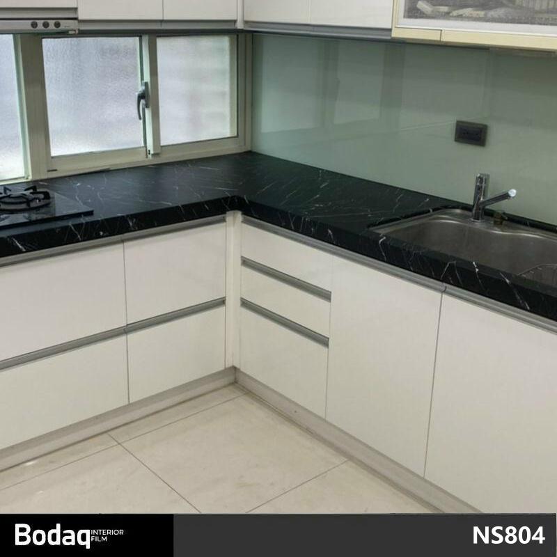 枱面貼膜 家居空間住家廚房水櫃台裝飾翻新轉色貼膜 Bodaq NS804