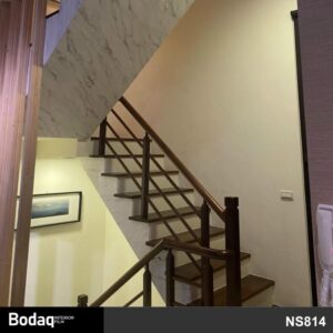 地板貼膜 居家空間樓梯間梯底石紋裝飾地板貼膜 Bodaq NS814