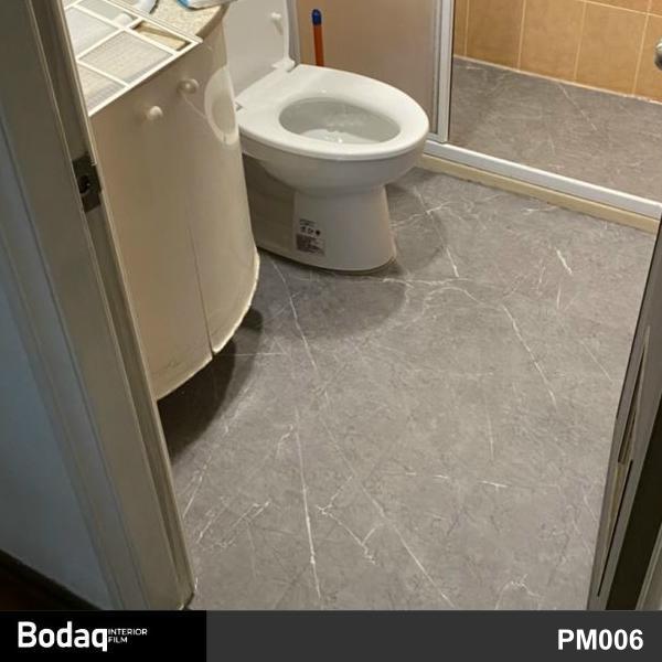 地板貼膜 住宅廁所浴室地面石紋裝飾瓷磚貼膜 Bodaq PM006