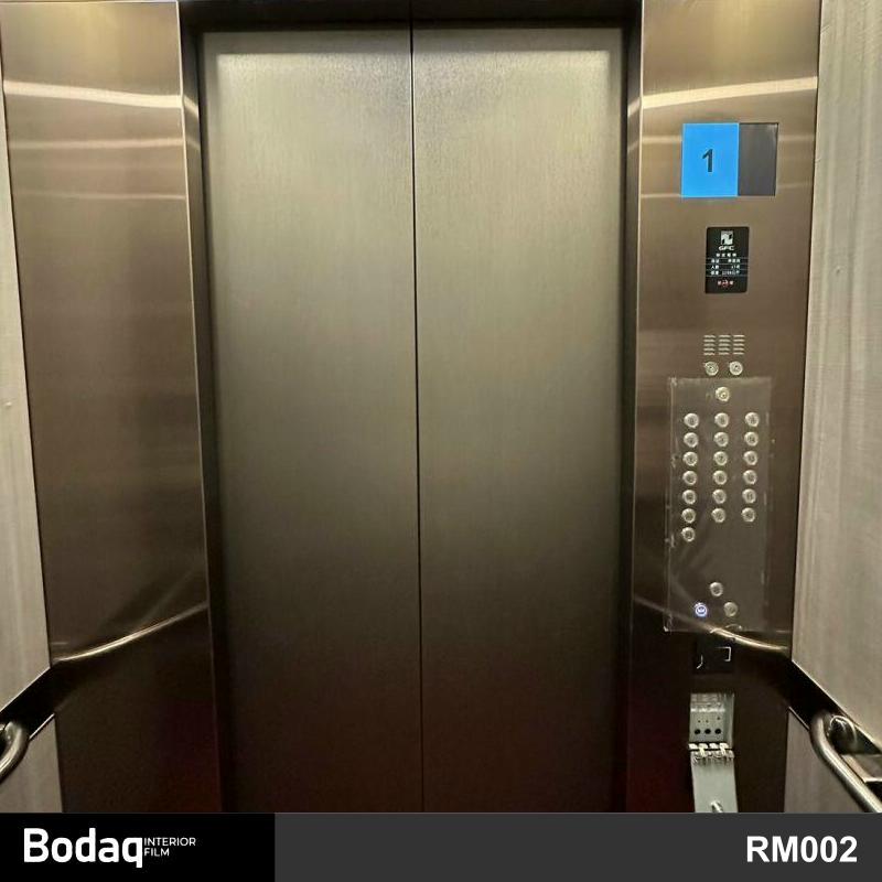 電梯貼膜 商業大廈客梯升降機裝修翻新轉色貼膜 Bodaq RM002