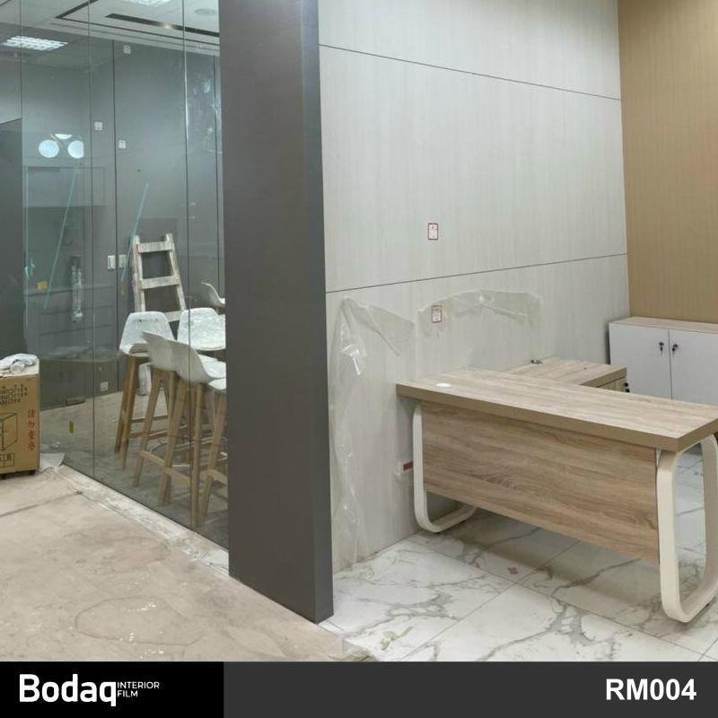 牆壁貼膜 辦公空間寫字樓牆面裝飾翻新轉色貼膜 Bodaq RM004