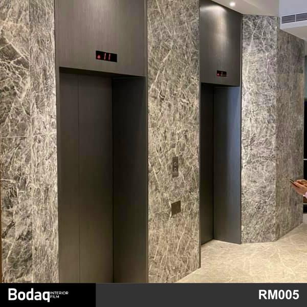 電梯貼膜 商業大廈客梯升降機裝修翻新轉色貼膜 Bodaq RM005
