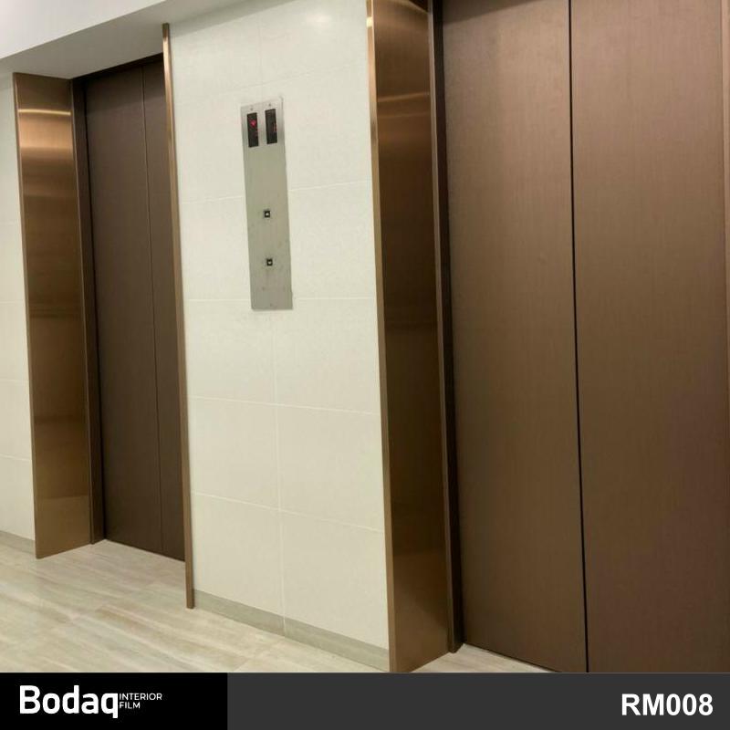 電梯貼膜 寫字樓老舊大堂客梯升降機翻新轉色貼膜 Bodaq RM008