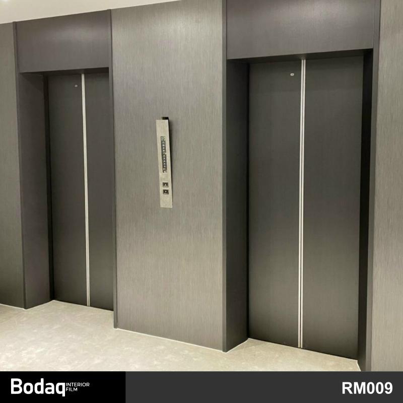 電梯貼膜 老舊商廈大堂客梯升降機電梯翻新轉色貼膜 Bodaq RM009