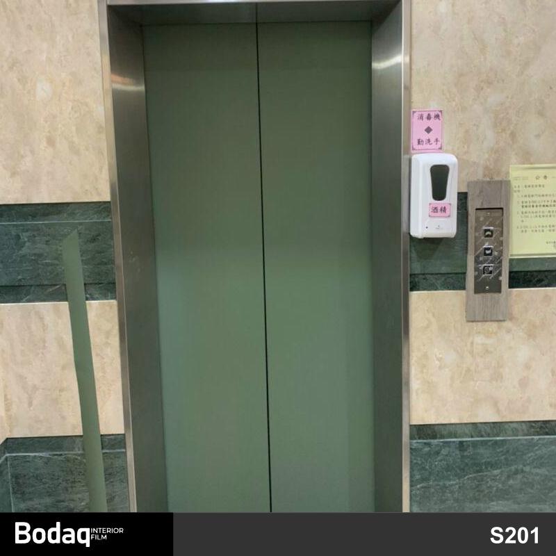 電梯貼膜 大廈老舊客梯電梯升降機翻新轉色貼膜 Bodaq S201