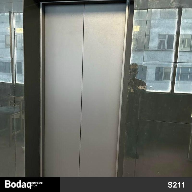 電梯貼膜 住宅大廈客梯老舊升降機翻新轉色貼膜 Bodaq S211