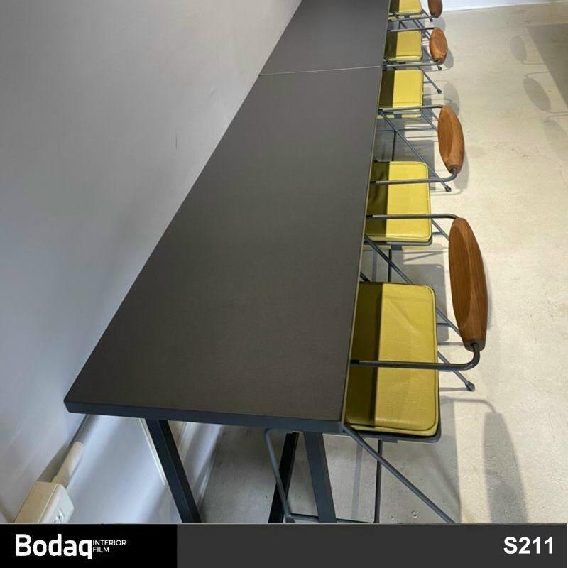 枱面貼膜 商業空間 餐廳咖啡店桌面台面裝飾翻新轉色貼膜 Bodaq S211