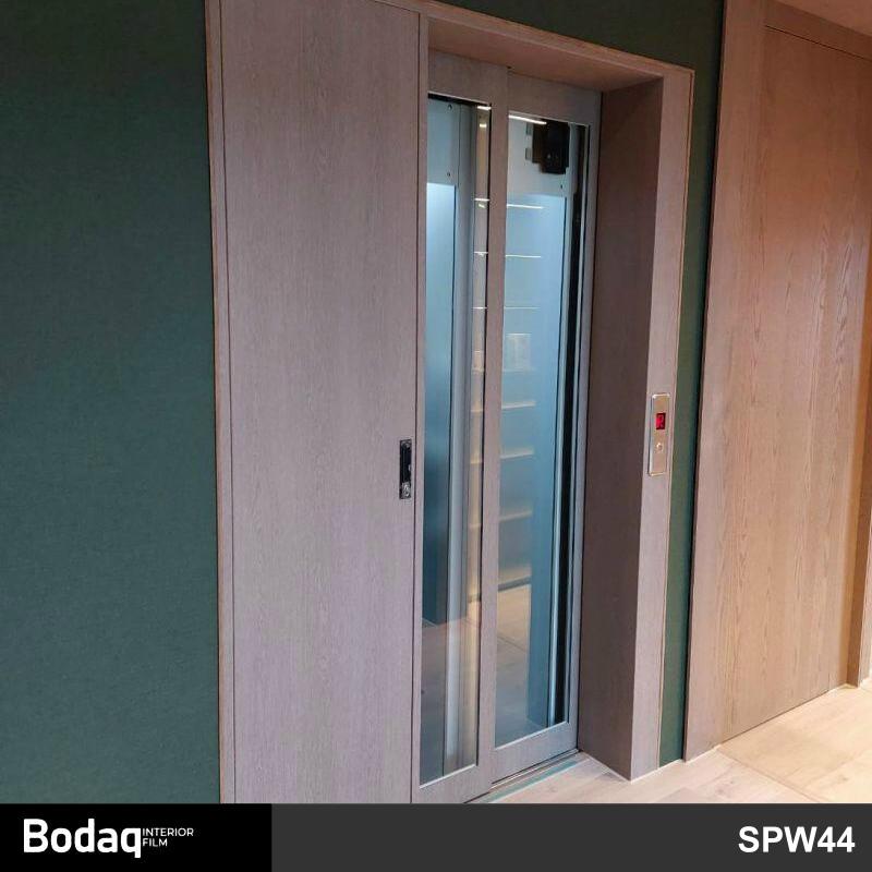 電梯貼膜 洋房私人住宅電梯升降機內外翻新轉色貼膜 Bodaq SPW44