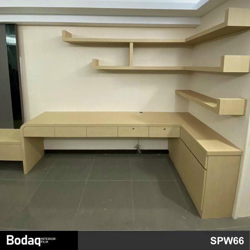 枱面貼膜 家居空間 書房桌面台面裝飾翻新轉色貼膜 Bodaq SPW66