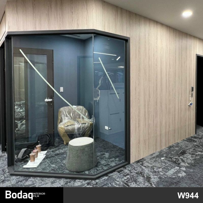 牆壁貼膜 辦公空間寫字樓房間牆裝飾翻新轉色貼膜 Bodaq W944