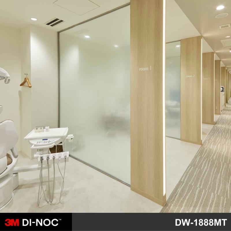 牙科醫院診所裝修翻新轉色貼膜 3M Di-Noc DW-1888MT