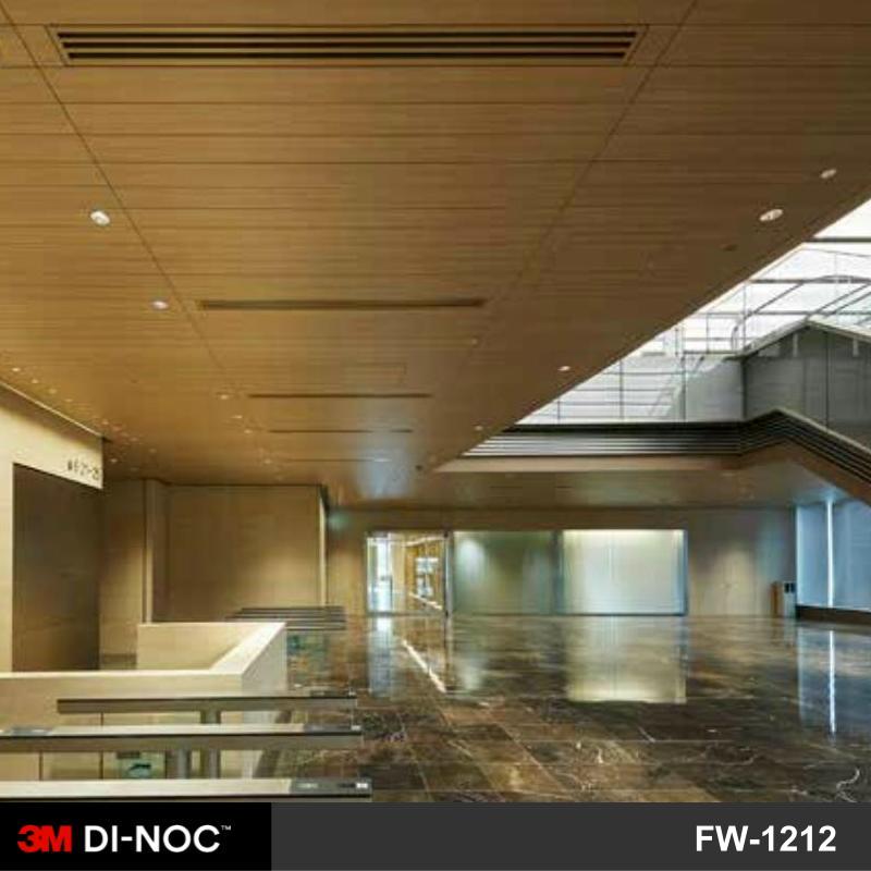 牆壁貼膜 企業大樓天花牆面裝飾翻新轉色貼膜 3M Di-Noc FW-1212