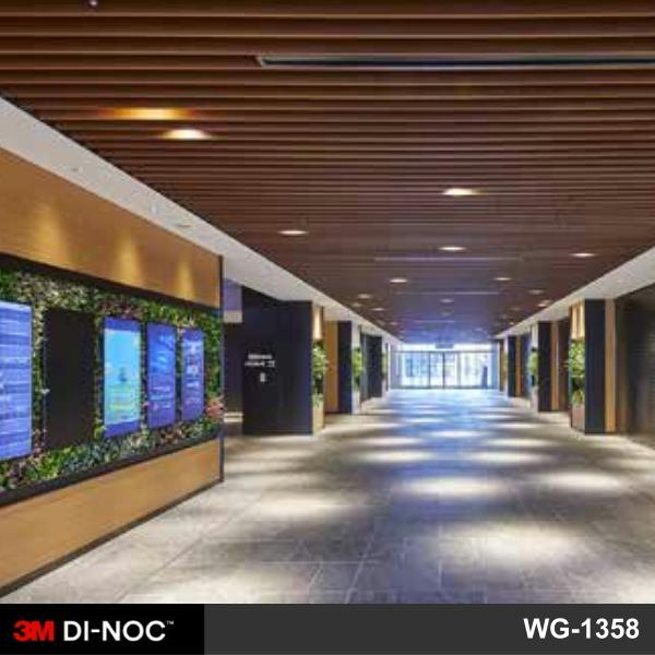 商業貼膜 購物中心裝修翻新轉色裝飾貼膜 3M Di-Noc WG-1358